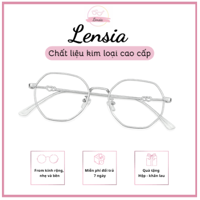 Kính Mắt Dạng Lục Giác Phù Hợp Cho Cả Nam & Nữ - Lensia