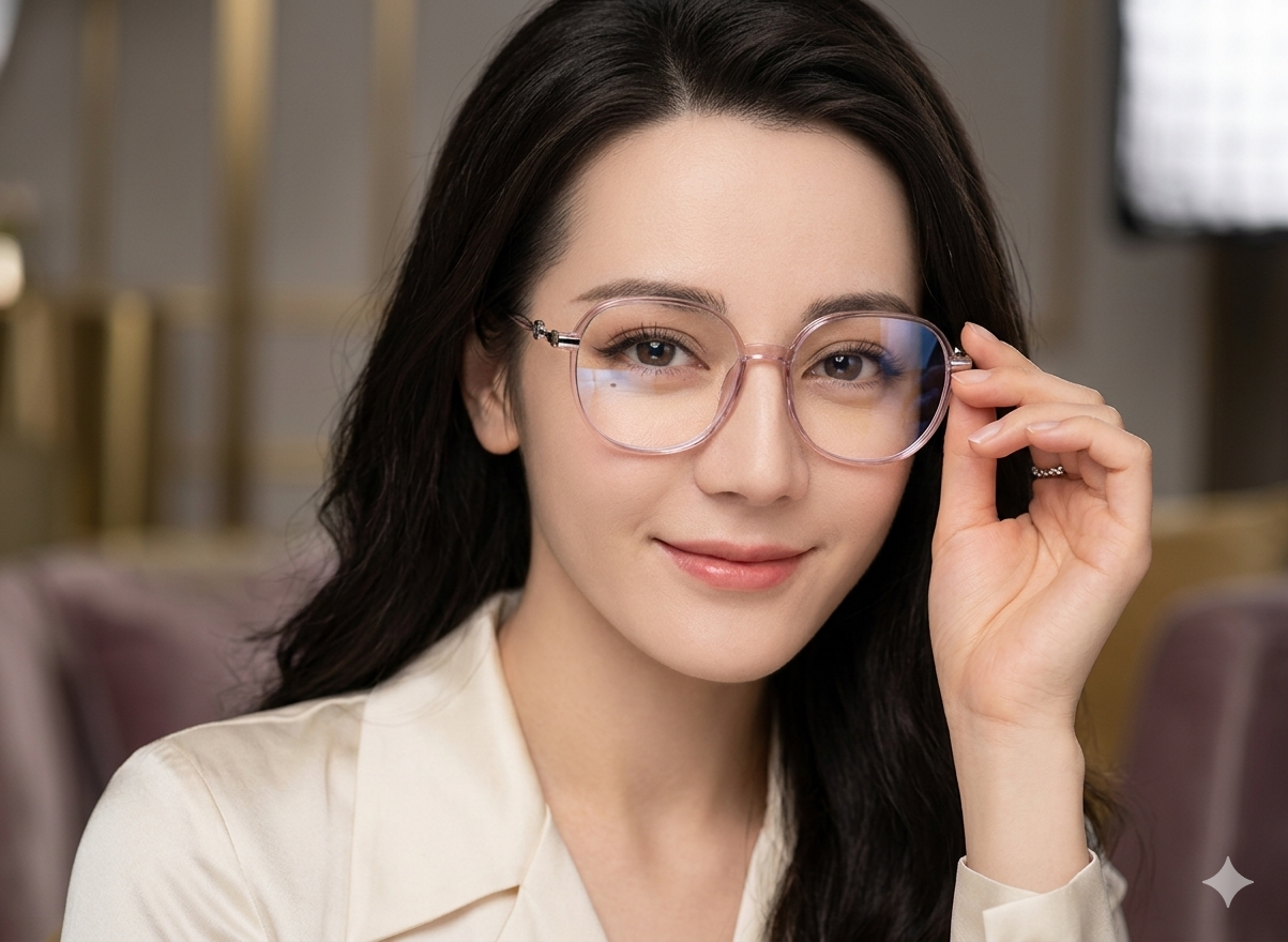 Kính mắt gọng tròn